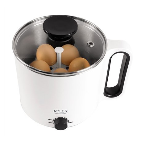 Adler | AD 6417 | Electric pot 5in1 | 1.9 L | White | Number of programs 5 | 780-900 W - 4
